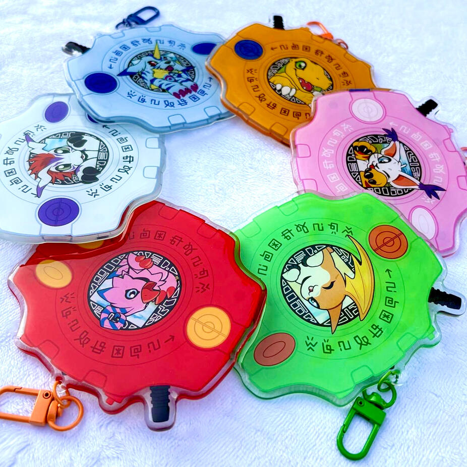 Acrylic Digi Keychains