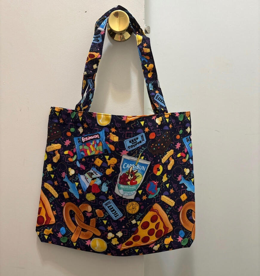 Munchies Zipper Tote