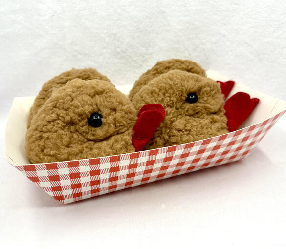 Handmade Fried shrimp plush