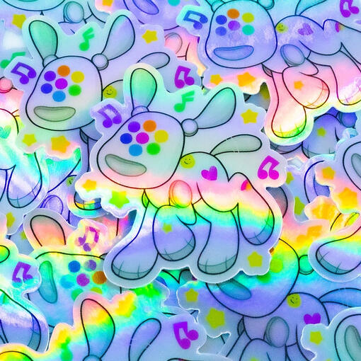 PUPP13 Holographic Stickers