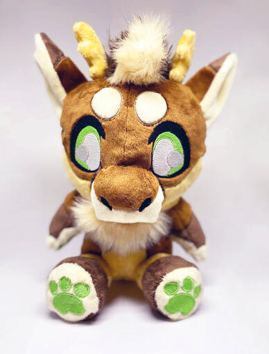 Fibonacci- Fursona Plush Commission