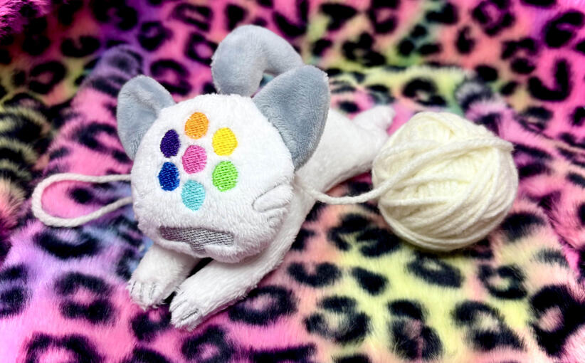 Handmade KITT13 plush