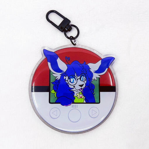 Digital pet keychain commissions