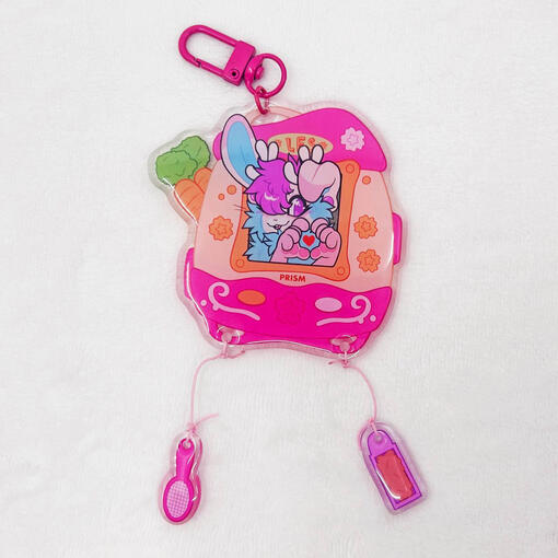 Digital pet keychain commissions