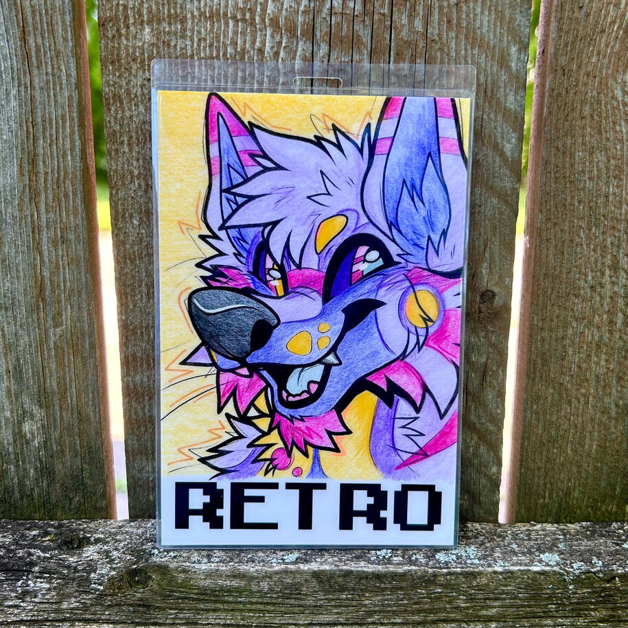 Mixed Media Badge Commissions