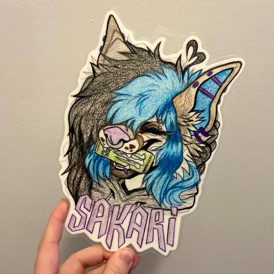 Crayon Badge Commissions