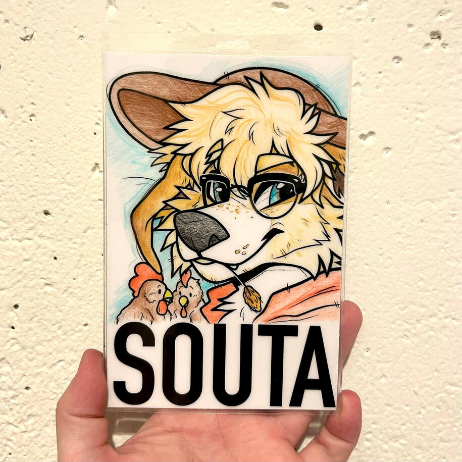 Mixed Media Badge Commissions